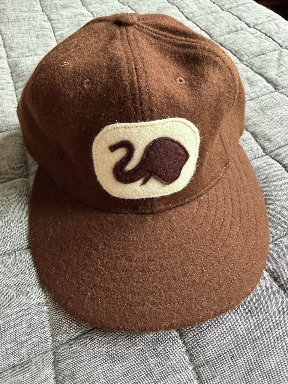 Ebbets Field Flannels Marianao Elefantes 1923 Wool Baseball Cap - Adjustable
